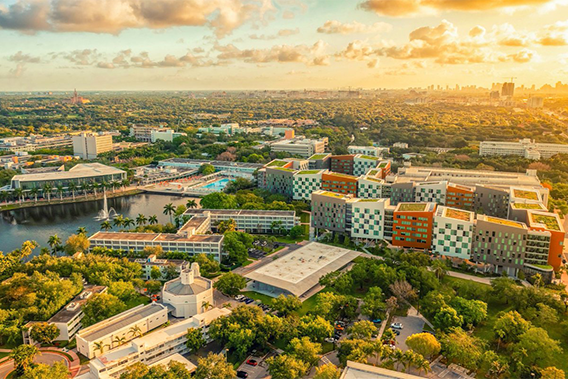 campus view